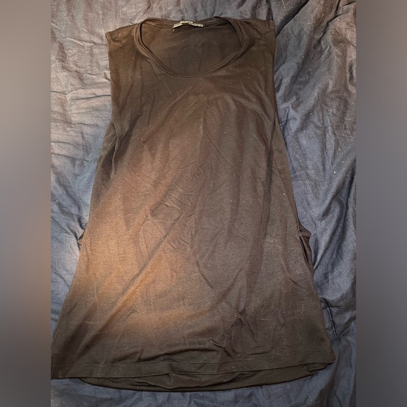 All Saints Alvie Silk Panel Sleeveless Top Designer Luxury Revolve Anthropologie - Picture 3 of 8